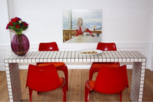 Load image into Gallery viewer, Long console table - Creme