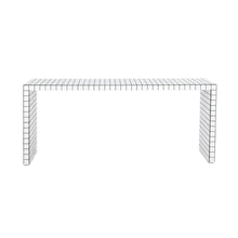 Load image into Gallery viewer, Long console table - White