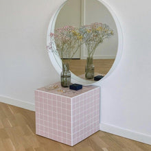 Load image into Gallery viewer, Cube - Light matte pink
