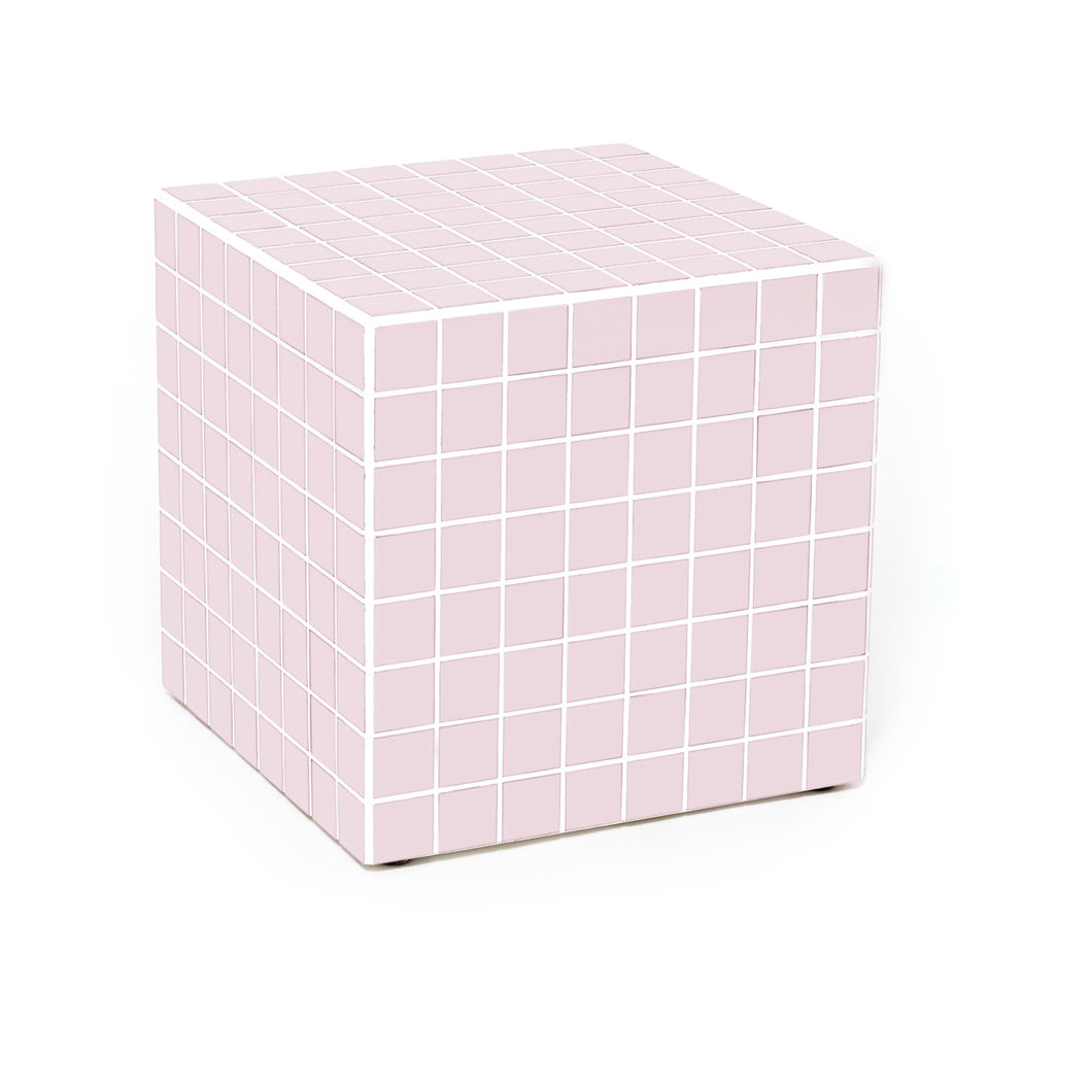 Cube - Light matte pink