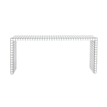 Load image into Gallery viewer, Long console table - White
