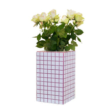 Load image into Gallery viewer, Vase - White / Pink
