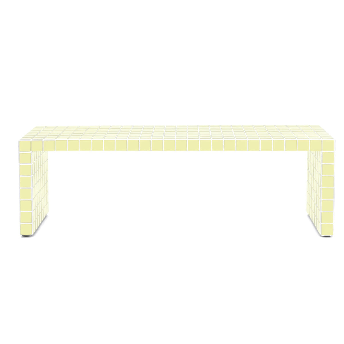 Coffee table - Light yellow