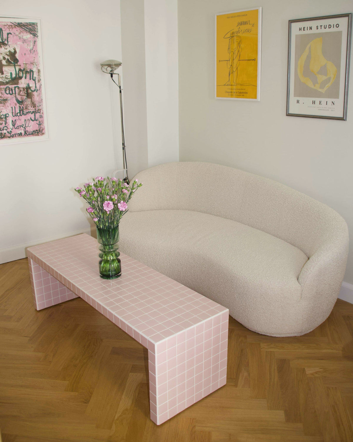 Sofabord – Lys rosa