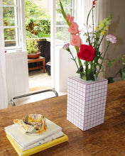 Load image into Gallery viewer, Vase - White / Pink
